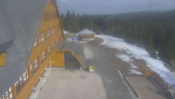 Parkoviště a hlavní vchod