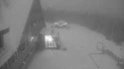 Parkoviště a hlavní vchod