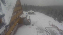 Parkoviště a hlavní vchod