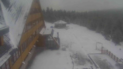 Parkoviště a hlavní vchod