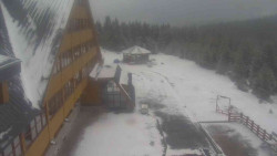 Parkoviště a hlavní vchod