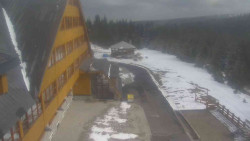 Parkoviště a hlavní vchod