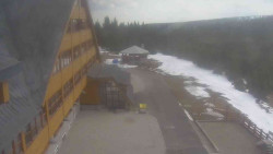 Parkoviště a hlavní vchod