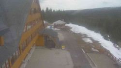 Parkoviště a hlavní vchod