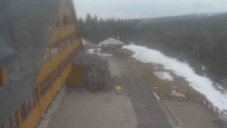 Parkoviště a hlavní vchod