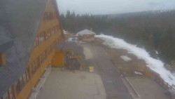 Parkoviště a hlavní vchod