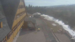 Parkoviště a hlavní vchod