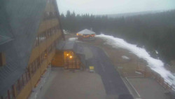 Parkoviště a hlavní vchod