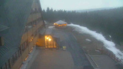 Parkoviště a hlavní vchod