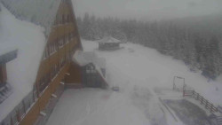 Parkoviště a hlavní vchod