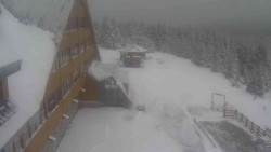 Parkoviště a hlavní vchod