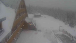 Parkoviště a hlavní vchod