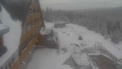 Parkoviště a hlavní vchod