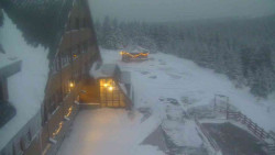 Parkoviště a hlavní vchod