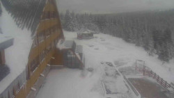 Parkoviště a hlavní vchod