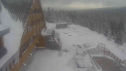 Parkoviště a hlavní vchod