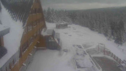 Parkoviště a hlavní vchod