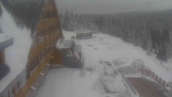 Parkoviště a hlavní vchod