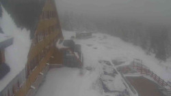 Parkoviště a hlavní vchod