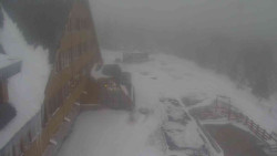 Parkoviště a hlavní vchod