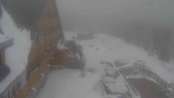 Parkoviště a hlavní vchod