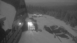 Parkoviště a hlavní vchod