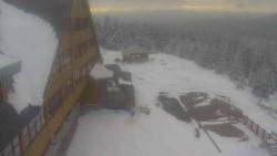 Parkoviště a hlavní vchod