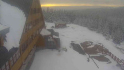 Parkoviště a hlavní vchod