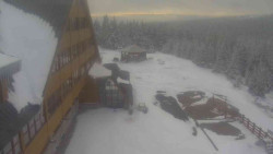 Parkoviště a hlavní vchod