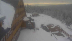 Parkoviště a hlavní vchod