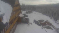 Parkoviště a hlavní vchod