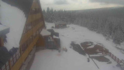 Parkoviště a hlavní vchod