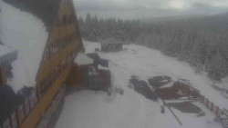 Parkoviště a hlavní vchod