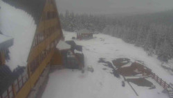 Parkoviště a hlavní vchod