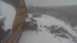 Parkoviště a hlavní vchod