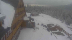 Parkoviště a hlavní vchod