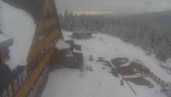 Parkoviště a hlavní vchod