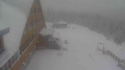 Parkoviště a hlavní vchod