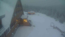 Parkoviště a hlavní vchod