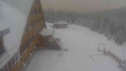 Parkoviště a hlavní vchod