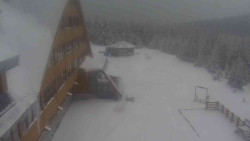 Parkoviště a hlavní vchod