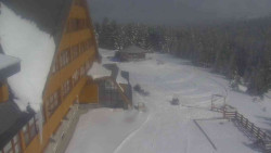 Parkoviště a hlavní vchod