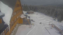 Parkoviště a hlavní vchod