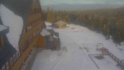 Parkoviště a hlavní vchod