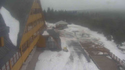 Parkoviště a hlavní vchod