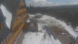 Parkoviště a hlavní vchod