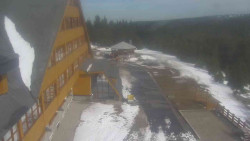 Parkoviště a hlavní vchod