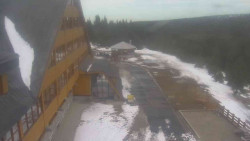 Parkoviště a hlavní vchod