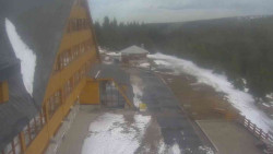 Parkoviště a hlavní vchod