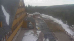 Parkoviště a hlavní vchod